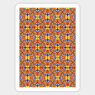 Portuguese Tiles Pattern Sticker